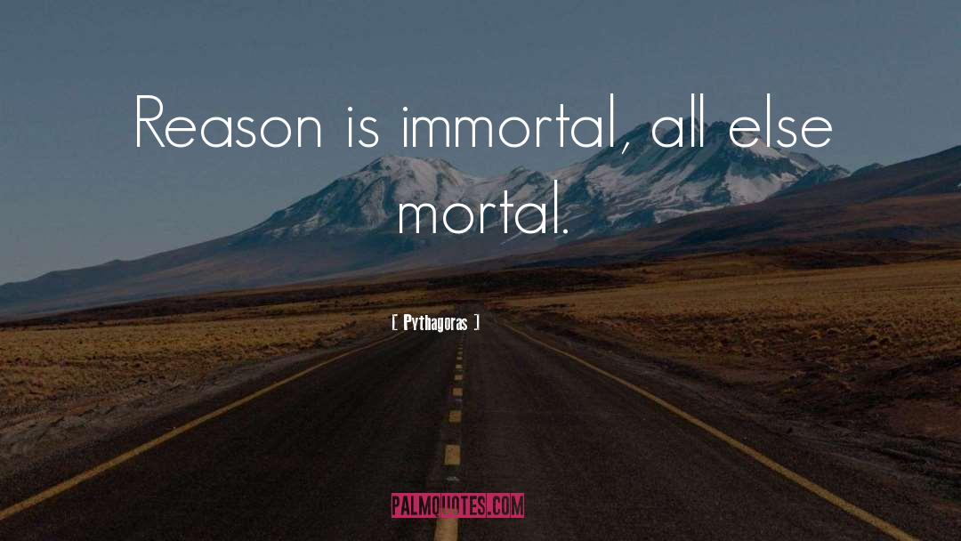 Mortals quotes by Pythagoras