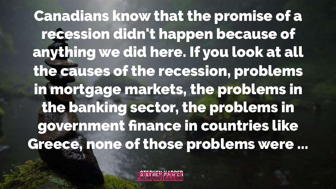 Mortgage Bonds quotes by Stephen Harper