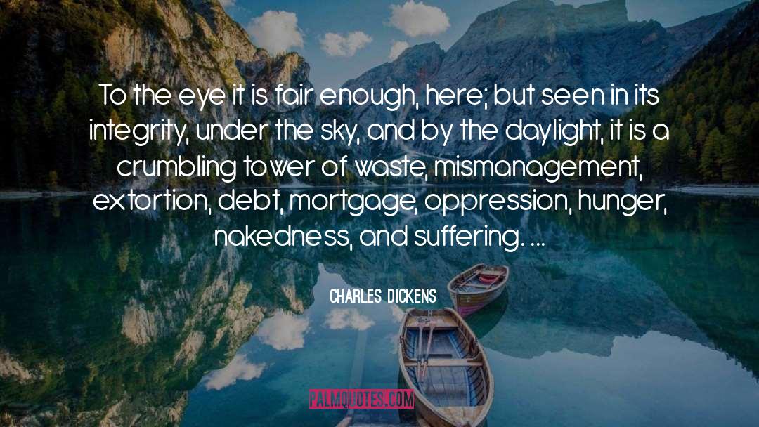Mortgage quotes by Charles Dickens