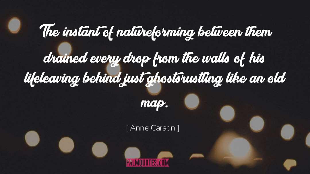 Mosbach Map quotes by Anne Carson