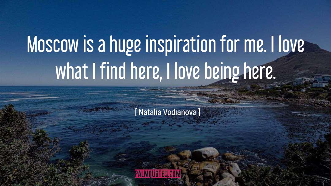 Moscow quotes by Natalia Vodianova