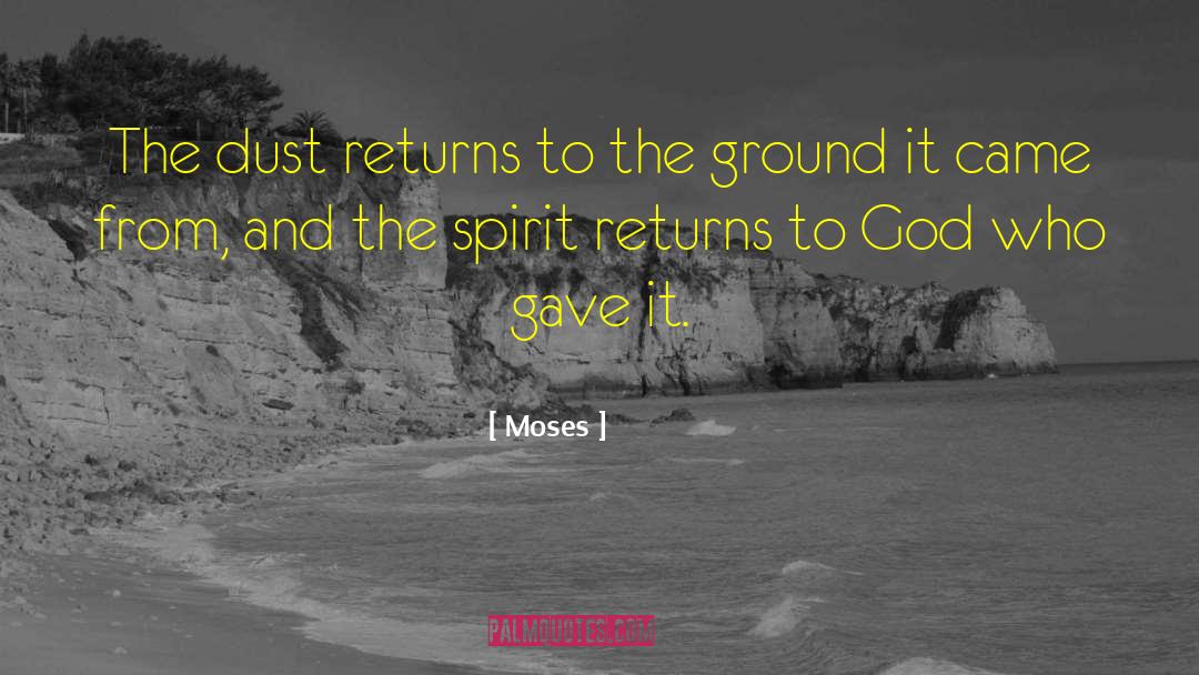 Moses Beacon quotes by Moses