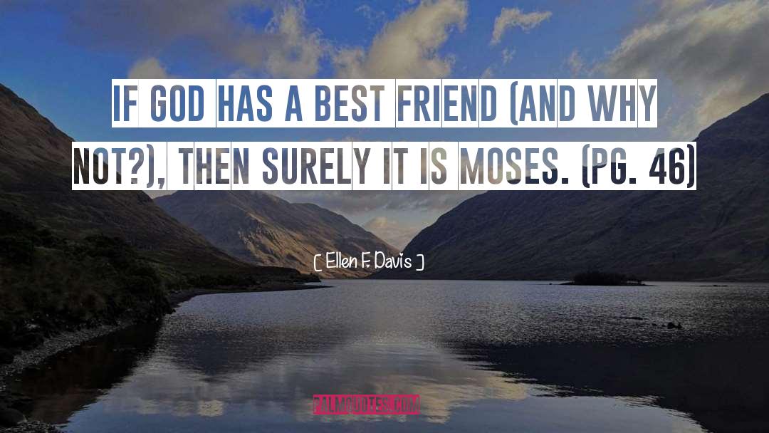 Moses quotes by Ellen F. Davis