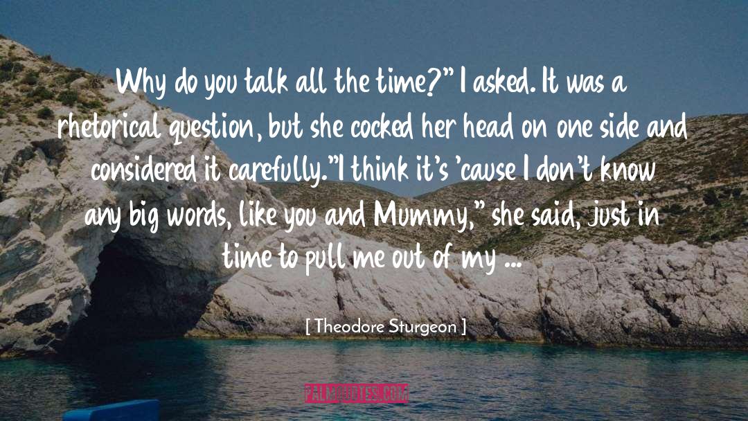 Moskin Mummy quotes by Theodore Sturgeon