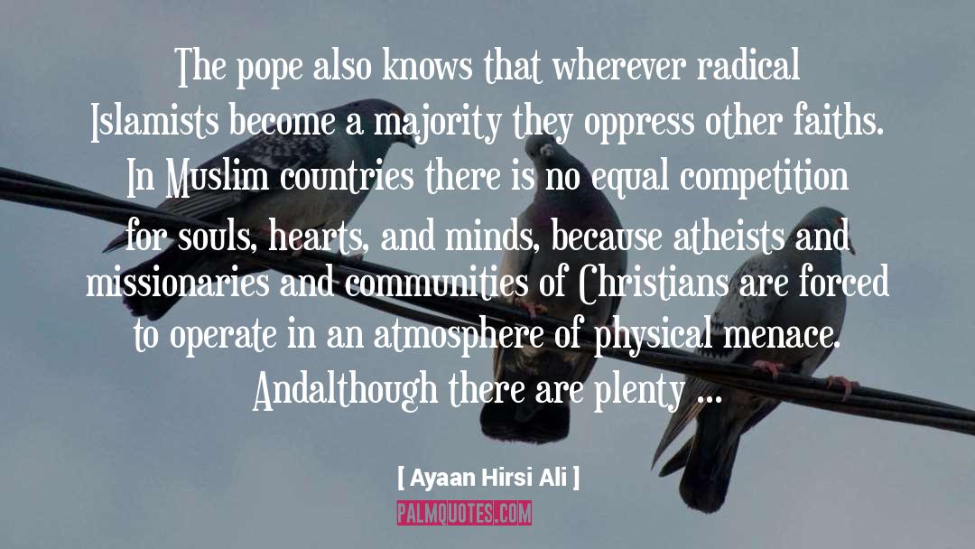 Mosques quotes by Ayaan Hirsi Ali