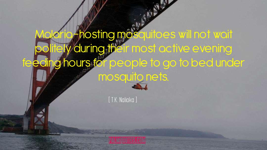 Mosquito Net quotes by T.K. Naliaka