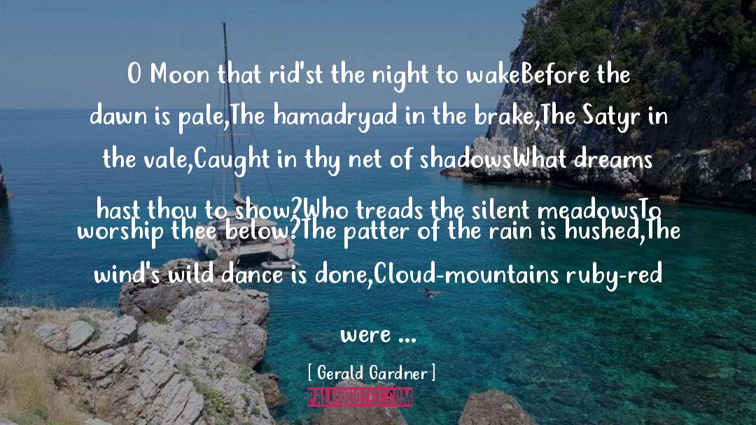 Mosquito Net quotes by Gerald Gardner