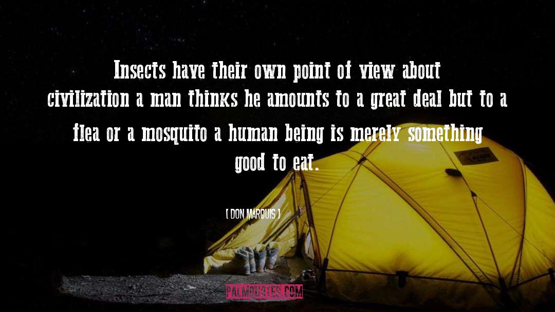 Mosquito quotes by Don Marquis