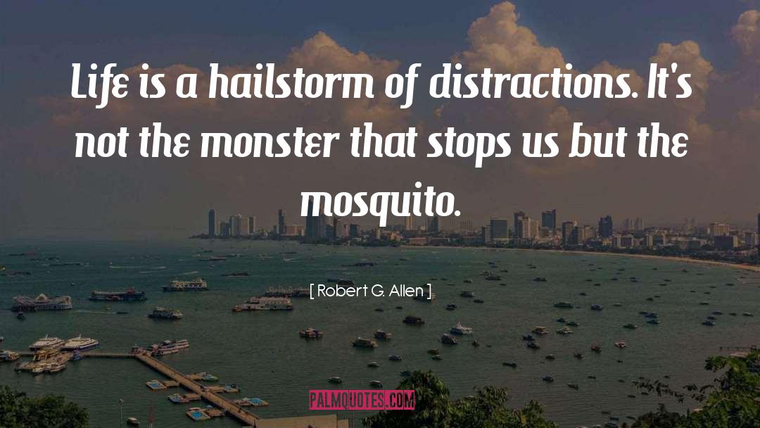 Mosquito quotes by Robert G. Allen