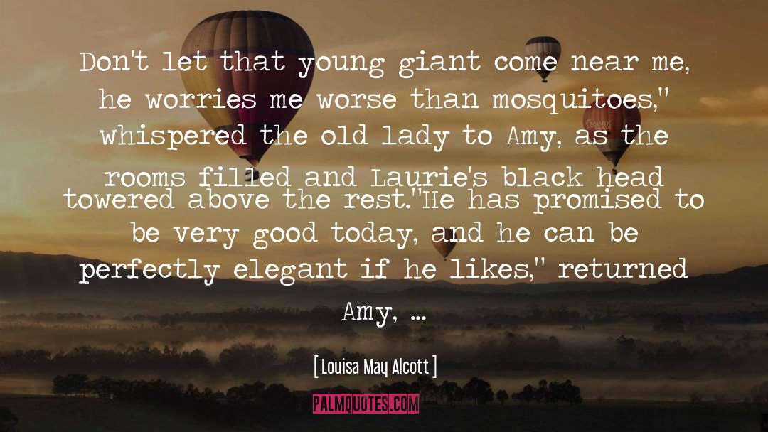 Mosquitoes quotes by Louisa May Alcott