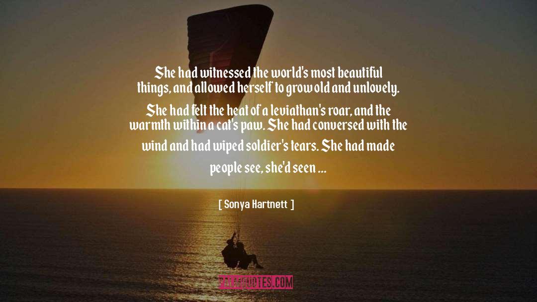 Most Beautiful quotes by Sonya Hartnett