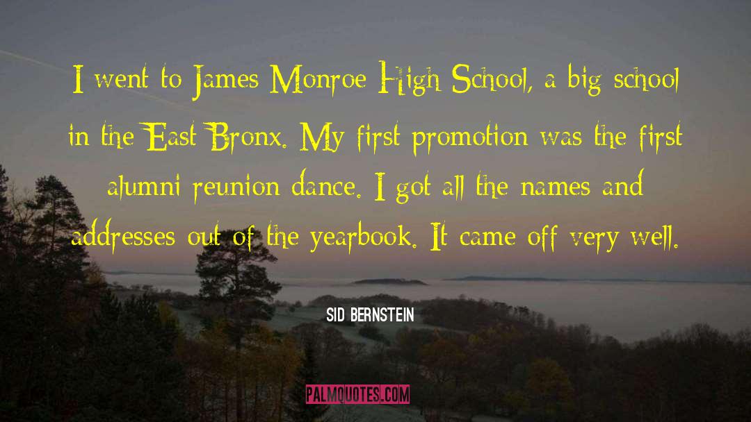 Most Hilarious Yearbook quotes by Sid Bernstein