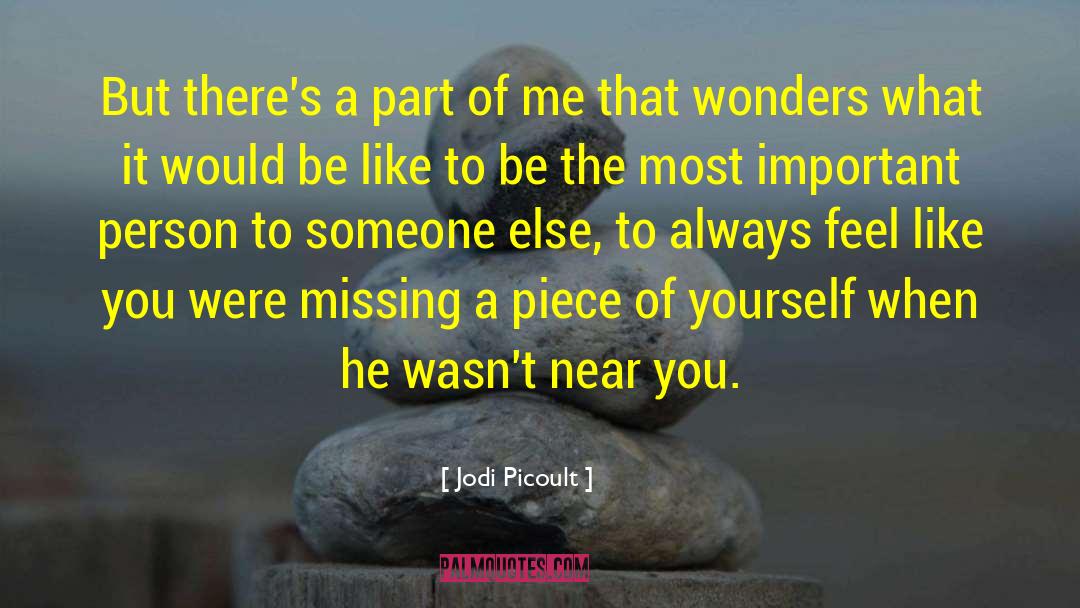 Most Important Person quotes by Jodi Picoult