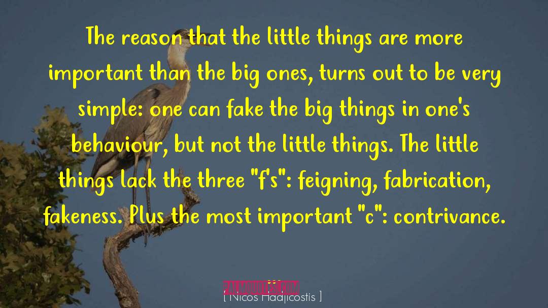 Most Important Things In Life quotes by Nicos Hadjicostis