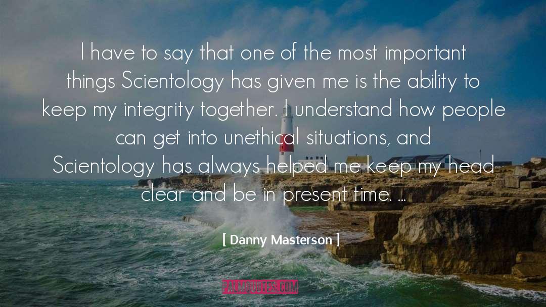 Most Important Things In Life quotes by Danny Masterson