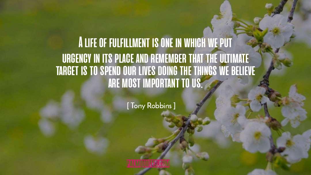 Most Important Things To Know quotes by Tony Robbins