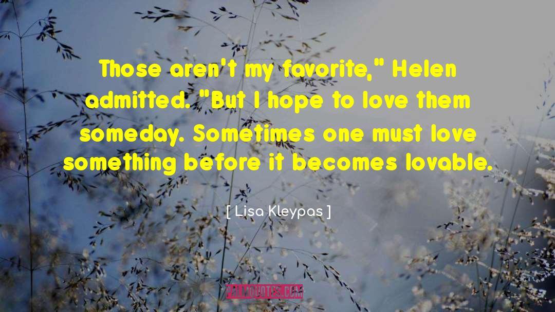 Most Lovable quotes by Lisa Kleypas