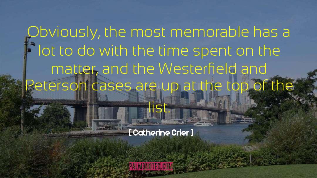 Most Memorable quotes by Catherine Crier
