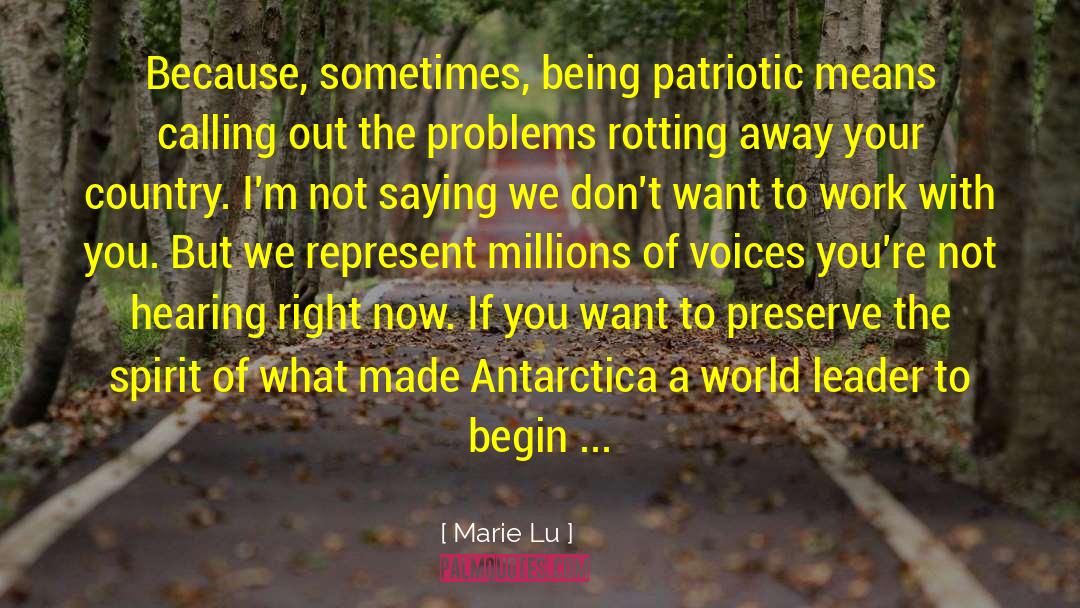 Most Patriotic quotes by Marie Lu