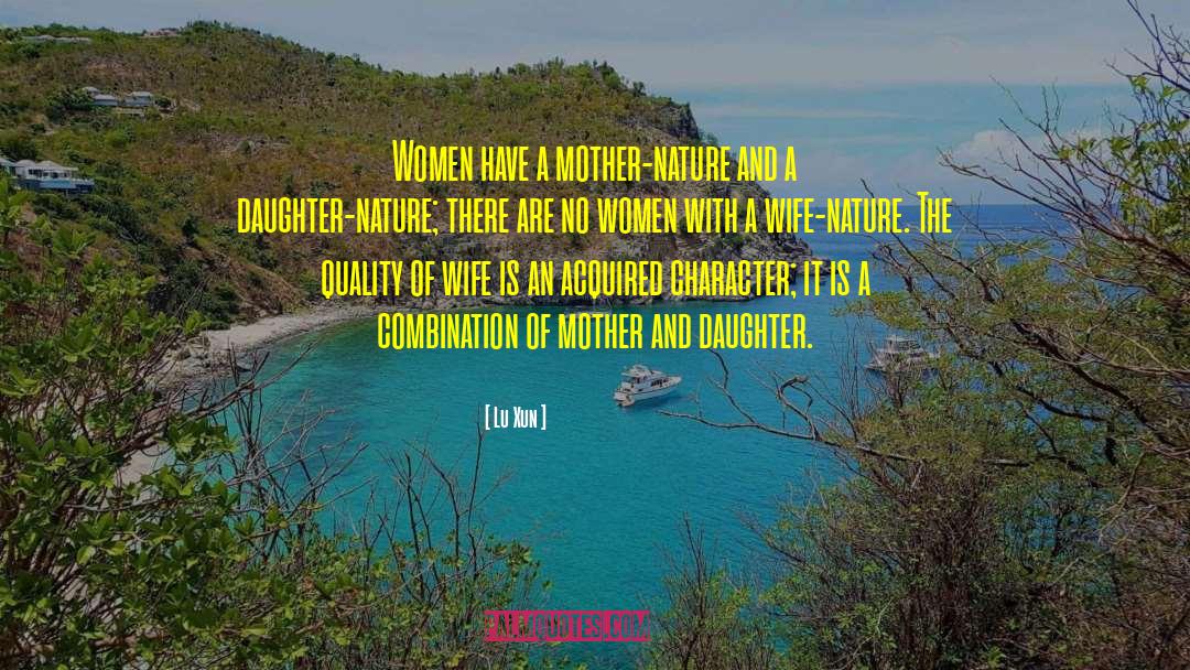 Mother And Daughter quotes by Lu Xun