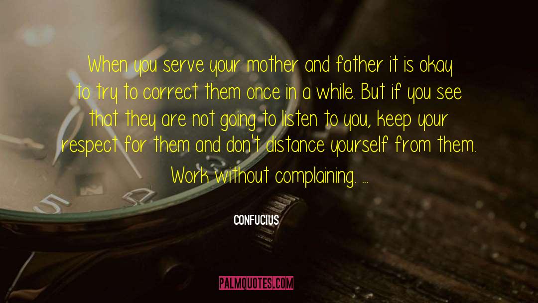 Mother And Father quotes by Confucius