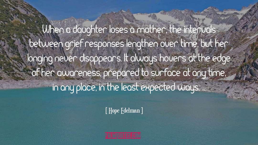 Mother Daughter Bond quotes by Hope Edelman