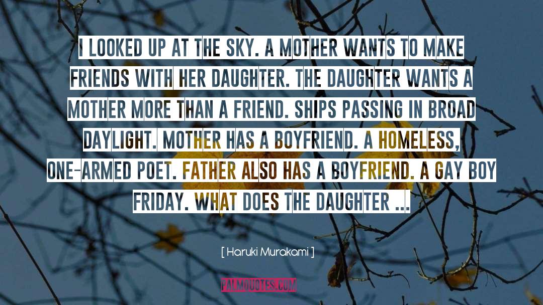 Mother Daughter Humorous quotes by Haruki Murakami