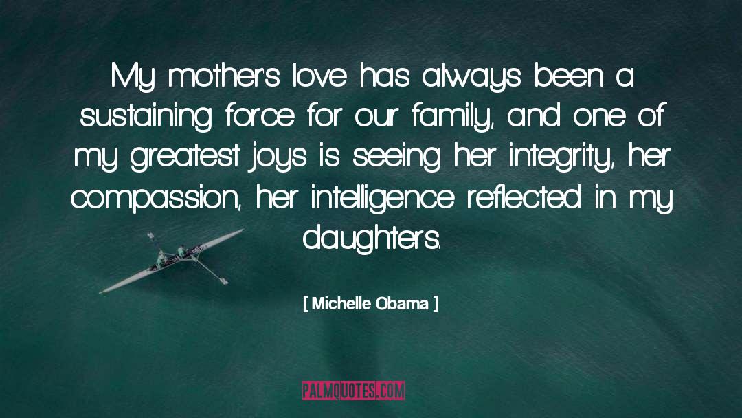 Mother Daughter quotes by Michelle Obama