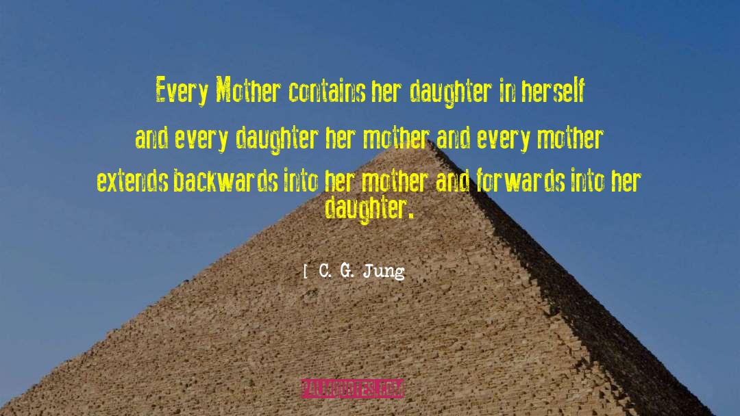 Mother Daughter quotes by C. G. Jung