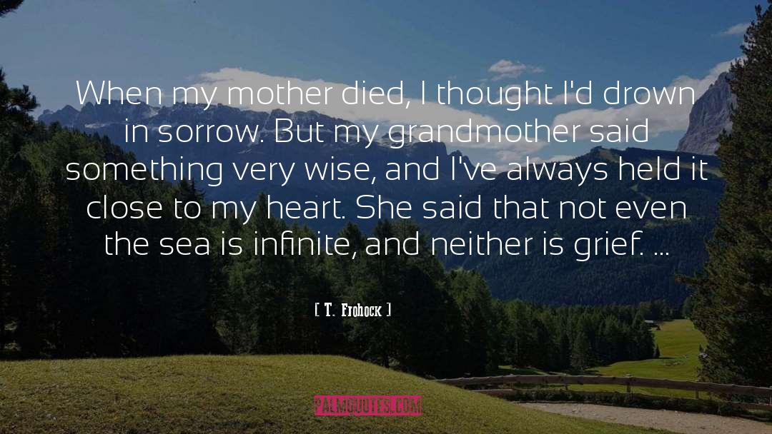 Mother Died quotes by T. Frohock
