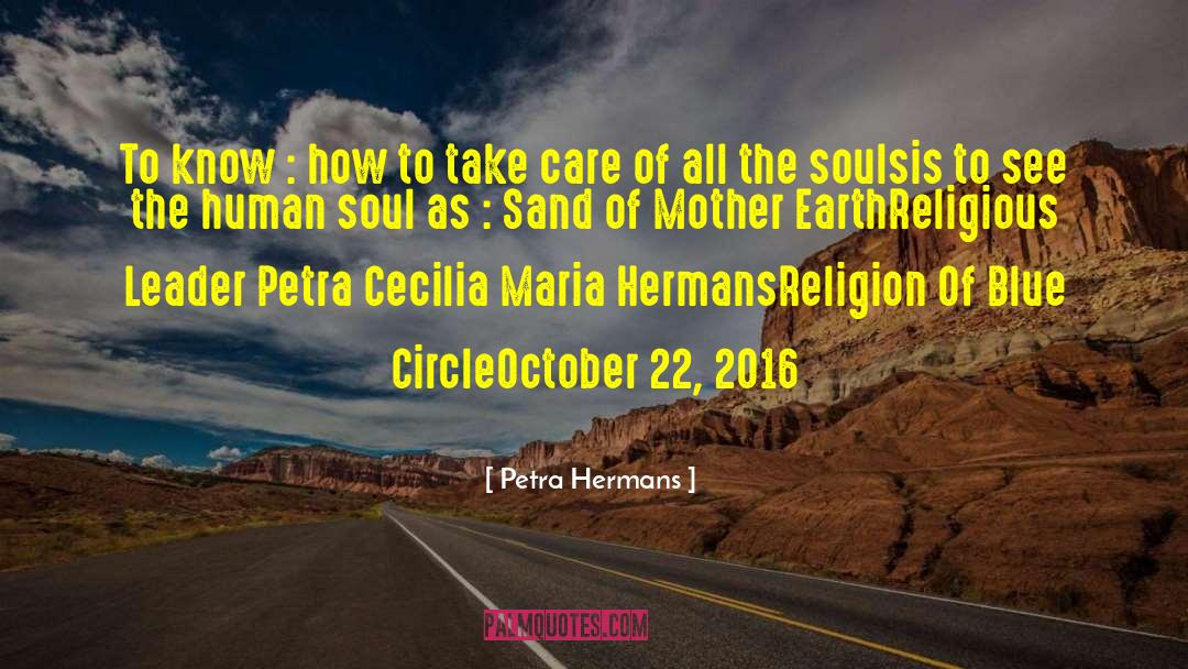 Mother Earth quotes by Petra Hermans