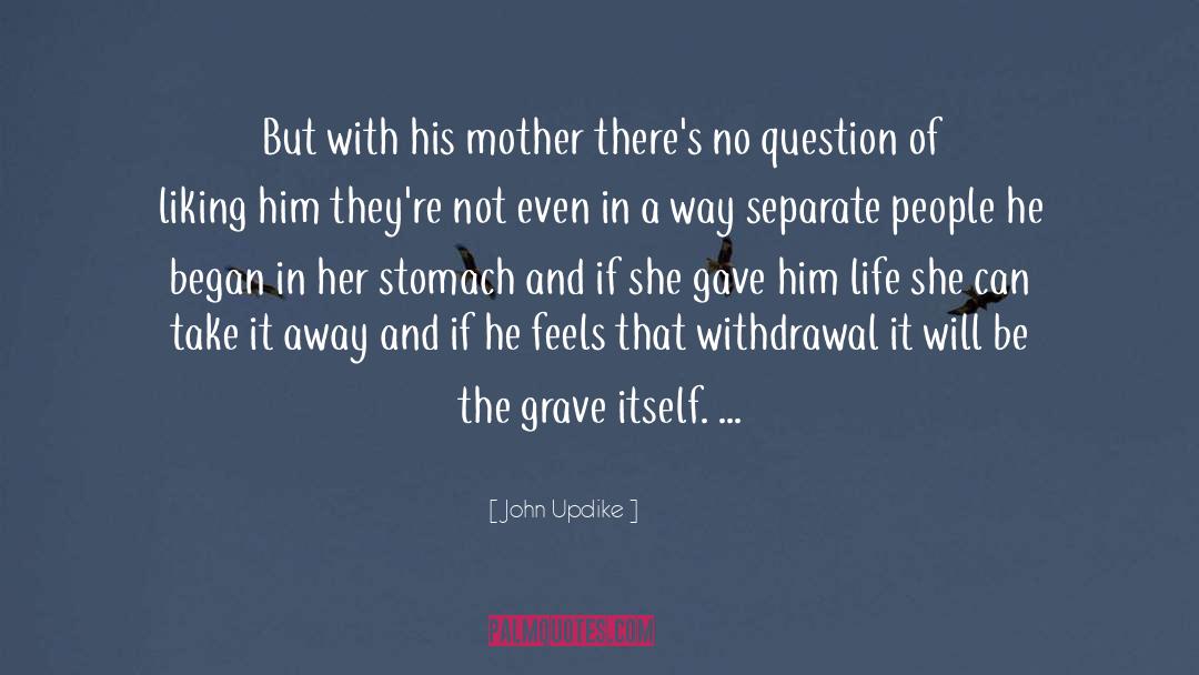 Mother Goddess quotes by John Updike