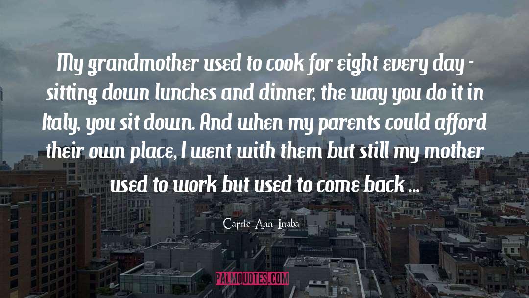 Mother Grandmother quotes by Carrie Ann Inaba