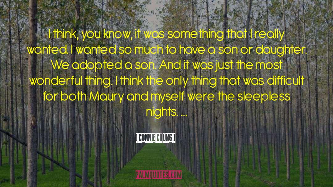 Mother Night quotes by Connie Chung