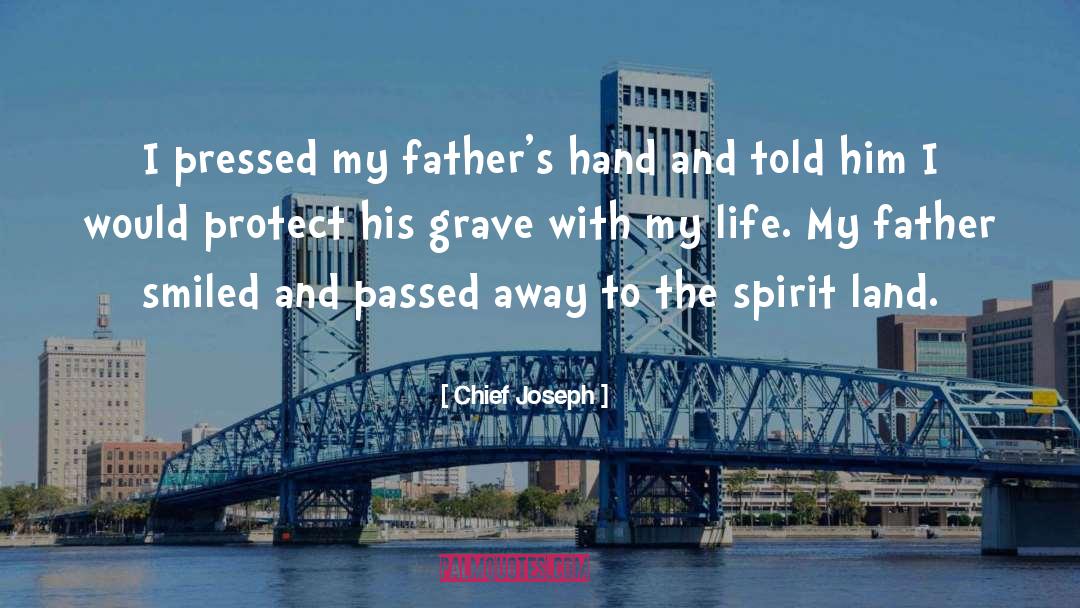 Mother Passed Away quotes by Chief Joseph