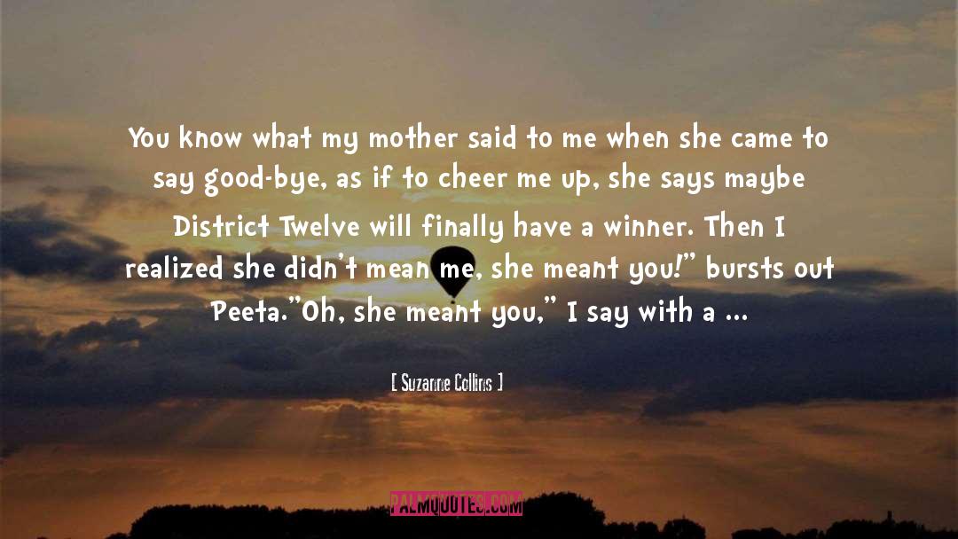 Mother To Son Poem quotes by Suzanne Collins