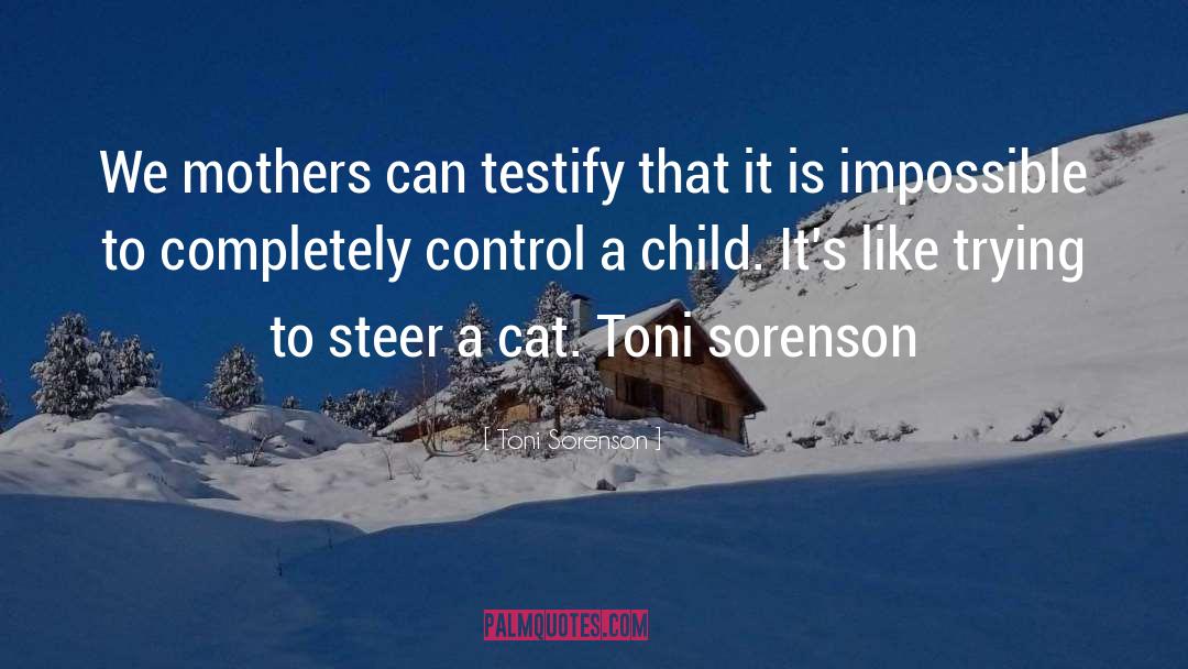 Motherhood quotes by Toni Sorenson