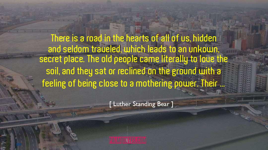 Mothering quotes by Luther Standing Bear