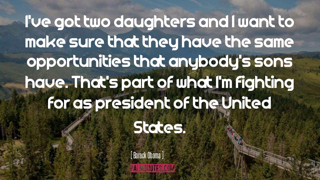 Mothers And Sons quotes by Barack Obama