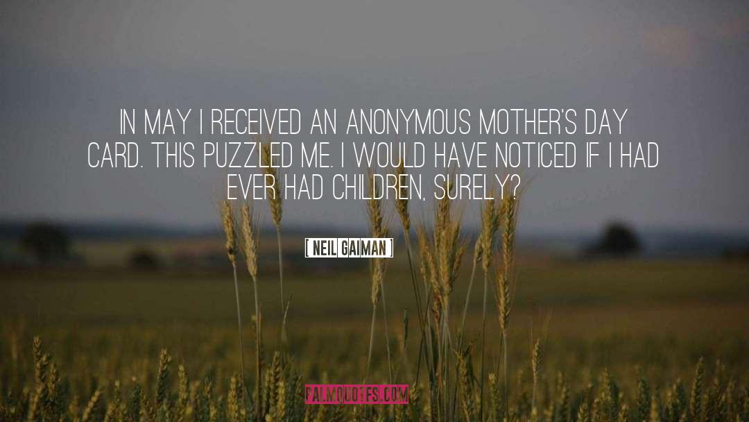 Mothers Day quotes by Neil Gaiman