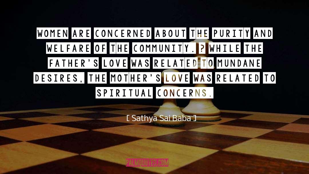 Mothers Love quotes by Sathya Sai Baba