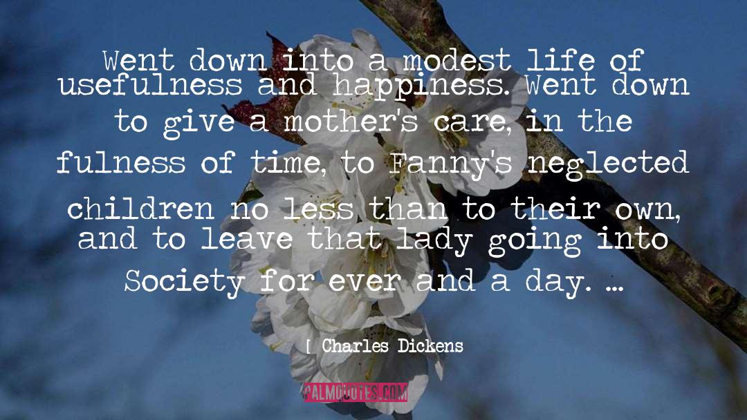Mothers Sacrifice quotes by Charles Dickens