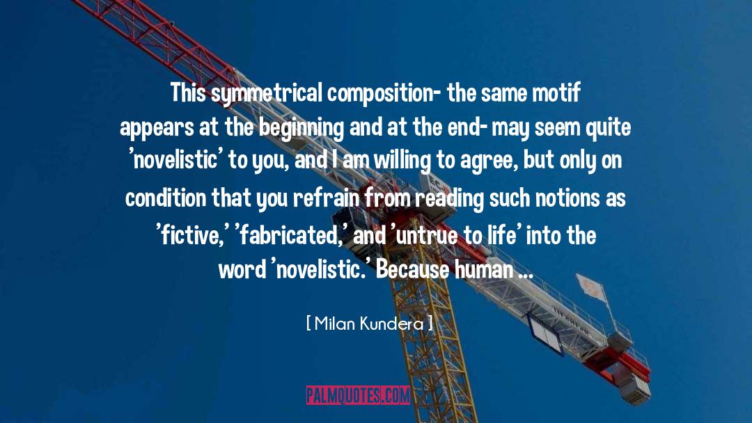 Motif quotes by Milan Kundera