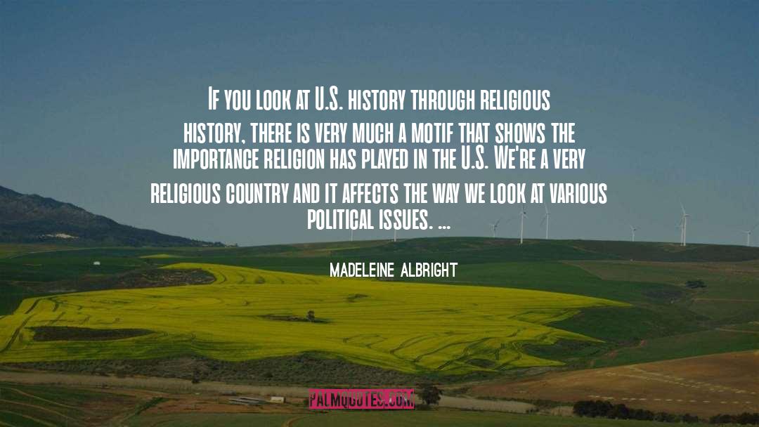 Motif quotes by Madeleine Albright