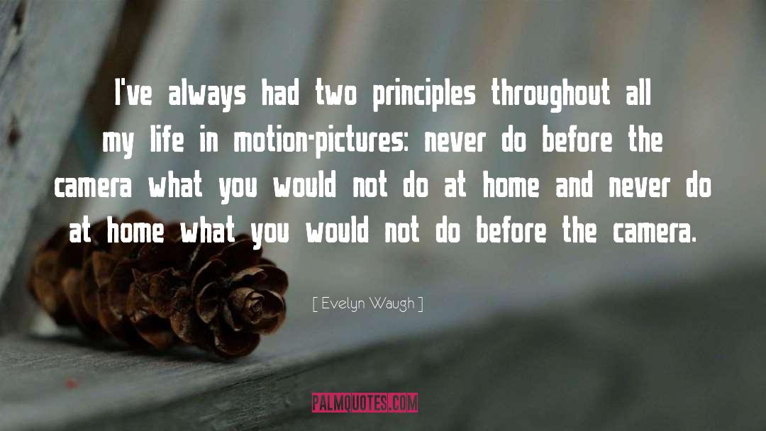 Motion Pictures quotes by Evelyn Waugh