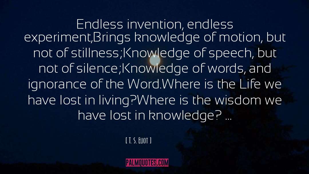 Motion quotes by T. S. Eliot