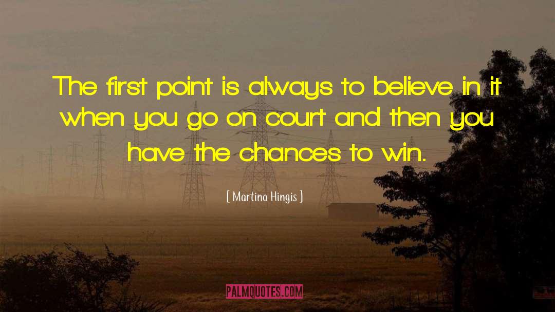 Motivation To Win quotes by Martina Hingis