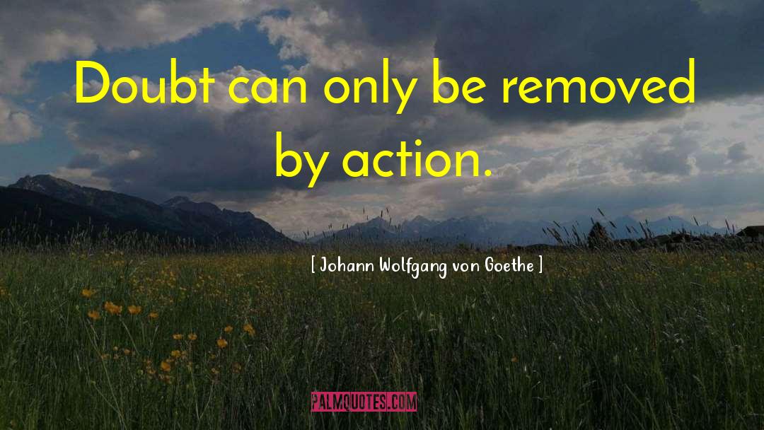 Motivational Action quotes by Johann Wolfgang Von Goethe