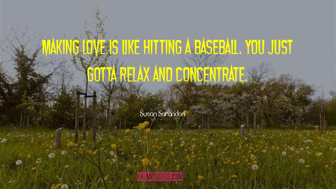 Motivational Baseball quotes by Susan Sarandon