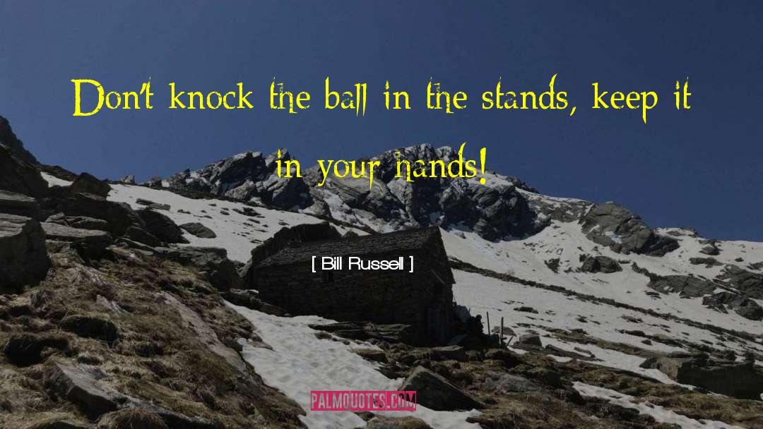 Motivational Basketball quotes by Bill Russell